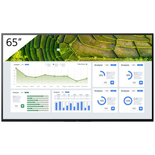 SONY BRAVIA MONITOR PROFISSIONAL IPS 65" UHD 4K 440CD 24/7 FW-65BZ30L