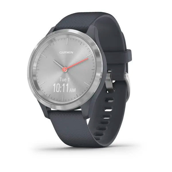 GARMIN VIVOMOVE 3S SPORT PLATA/AZUL