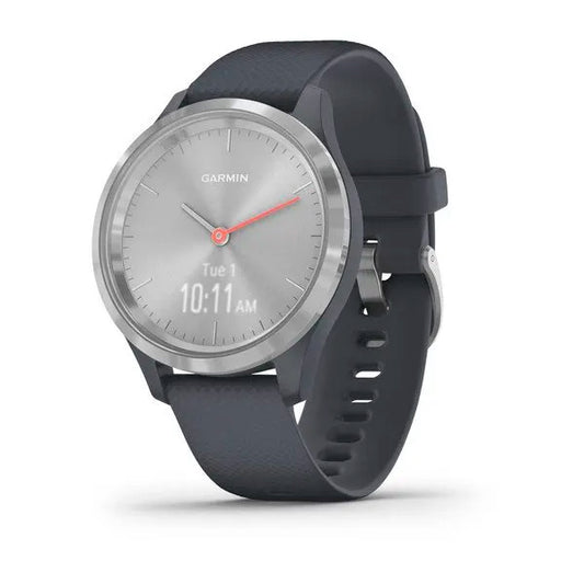 GARMIN VIVOMOVE 3S SPORT PLATA/AZUL