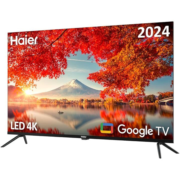 HAIER LED TV 50" 4K LED SMART TV GOOGLE TV CHROMECAST H50K800UX