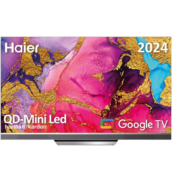 HAIER LED TV 65" 4K MINI-LED M95 SMART TV GOOGLE TV CHROMECAST H65M95EUX