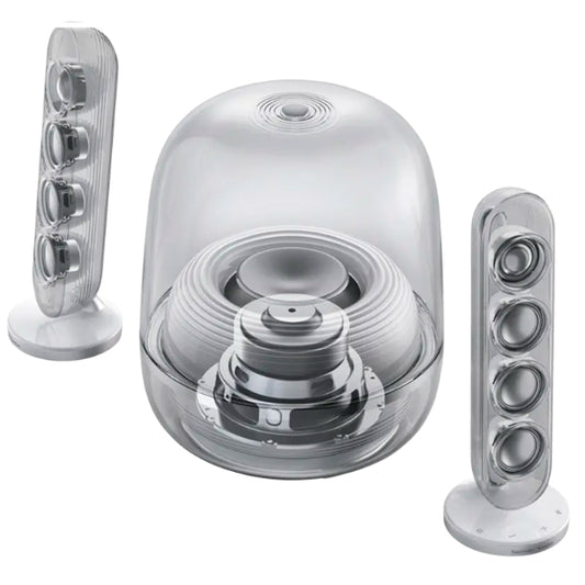 HARMAN KARDON COLUNAS 2.1 SOUND STICKS 5 BLUETOOTH E HDMI WHITE