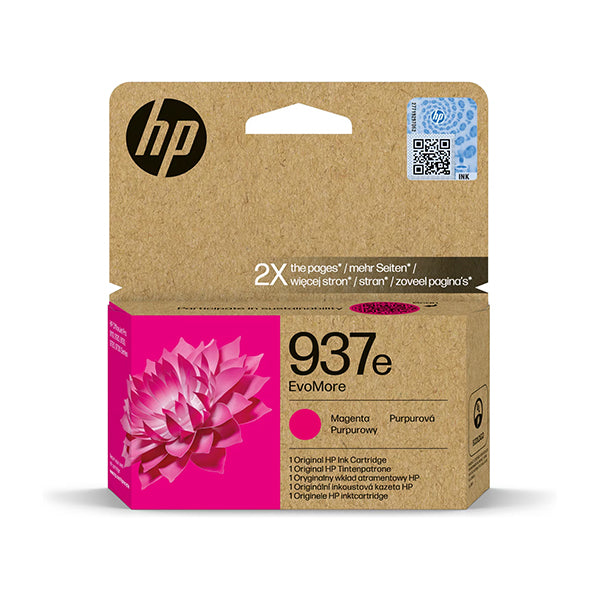 HP TINTEIRO MAGENTA 937E EVOMORE
