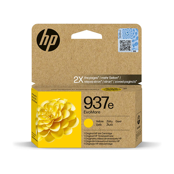 HP TINTEIRO AMARELO 937E EVOMORE