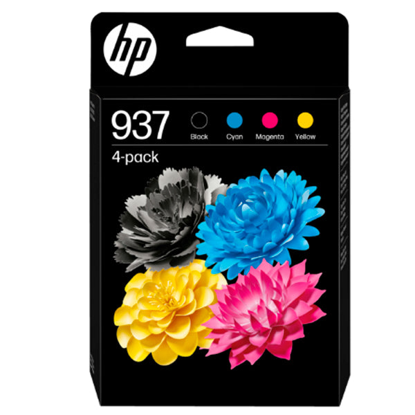 HP TINTEIRO PACK-4 CORES 937