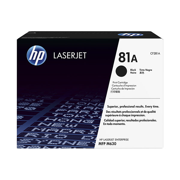 HP TONER PRETO 81A