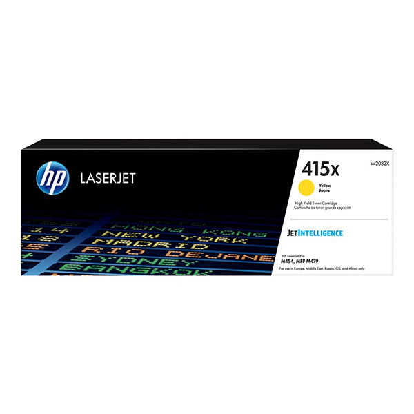 HP TONER ALTO RENDIMENTO AMARELO 415X