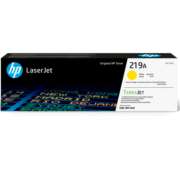 HP TONER LASERJET AMARELO 219A