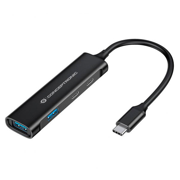 CONCEPTRONIC HUBBIES12B 4PORT USB 3.0 HUB 2 USB-C & 2 USB-A