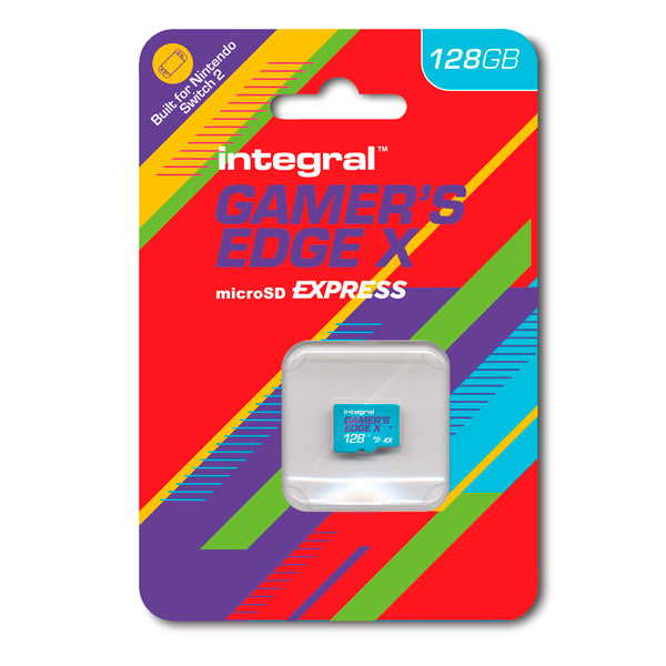 INTEGRAL MICRO SD 128GB GAMERS EDGE X EXPRESS FOR NINTENDO SWITCH 2