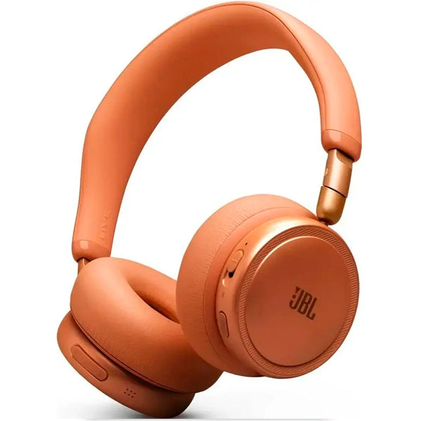 JBL HEADPHONES BLUETOOTH LIVE 680 NOISE CANCEL ORANGE