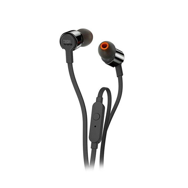 JBL EARPHONES TUNE T210 3.5" C/ BOLSA TRANSPORTE BLACK