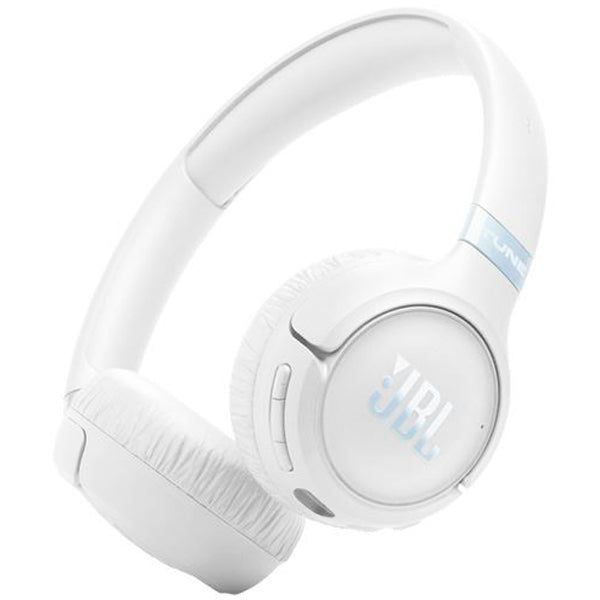 JBL HEADPHONES BLUETOOTH TUNE T680 NOISE CANCEL WHITE