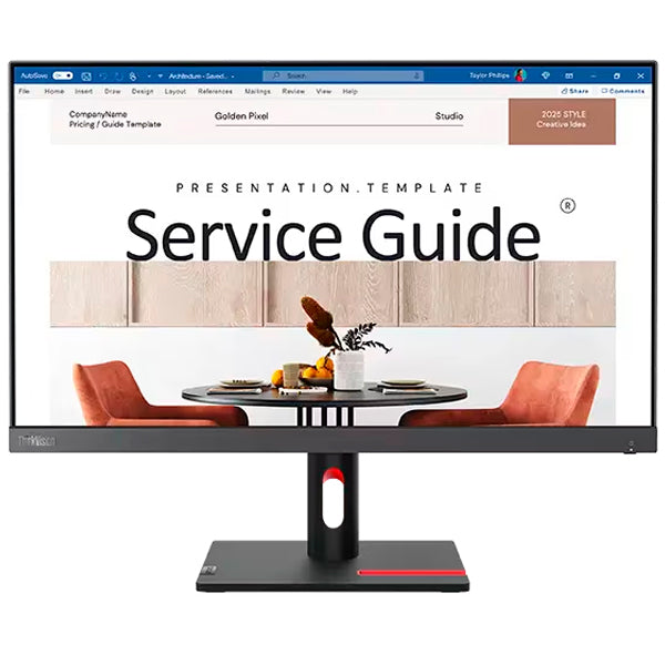 LENOVO THINKVISION S24I-30 23.8" 1920X1080 16:9 HDMI VGA 250 NITS 3Y