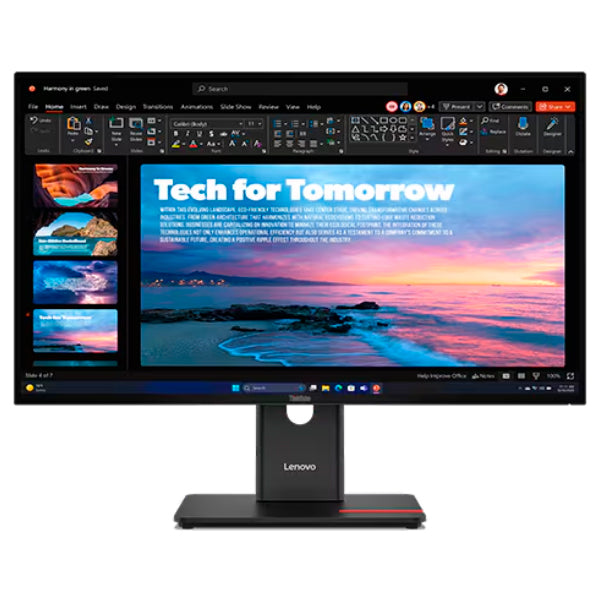 LENOVO THINKVISION T27QD-40 27" QHD IPS HDMI DP USB-AA USB-C  350NITS 3Y
