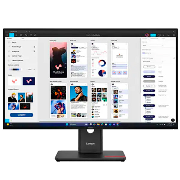 LENOVO THINKVISION T32UD-40 32" UHD IPS HDMI DP HUB USB-C RJ45 350NITS 3Y