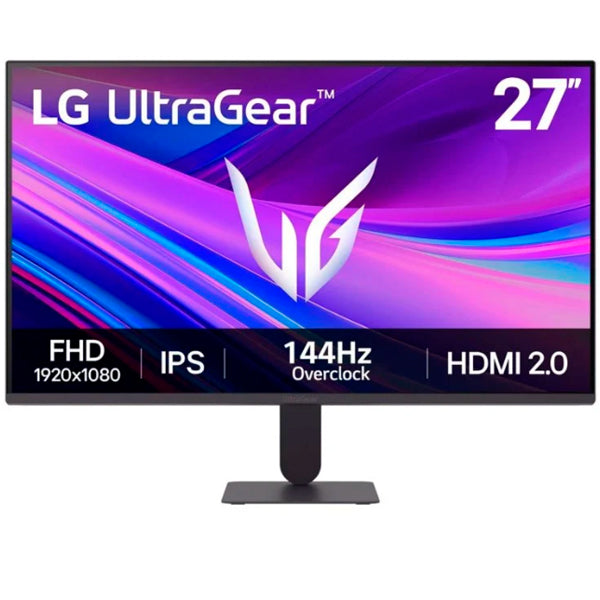 LG MONITOR ULTRAGEAR IPS 27" 16:9 FHD 1MS 144HZ HDMI DP 27G411B-B