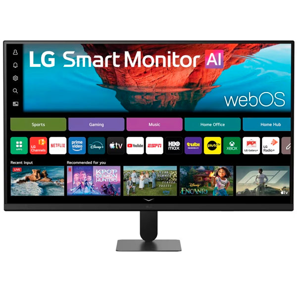 LG MONITOR IPS 32" (31.5) UHD 4K SMART MONITOR HDMI USB COLUNAS WEBOS 32U701SB-B