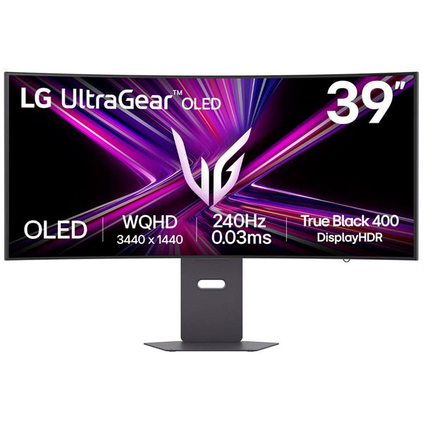 LG MONITOR OLED 39" WQHD CURVO 240HZ HDMI DP USB-C COLUNAS HAS 39GX900A