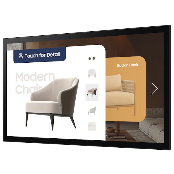 SAMSUNG DISPLAY PROFISSIONAL LFD 32" QMCT TOUCHSCREEN