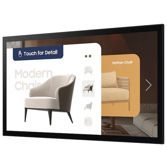 SAMSUNG DISPLAY PROFISSIONAL LFD 32" QMCT TOUCHSCREEN