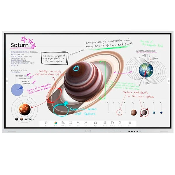 SAMSUNG FLIP PRO 75" INTERACTIVO DIGITAL WM75FX NEW