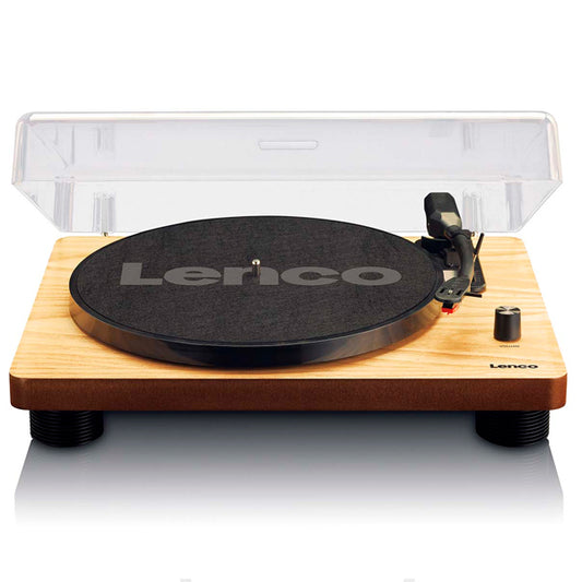 LENCO GIRA-DISCOS VINYL C\ COLUNAS INTEGRADAS MADEIRA