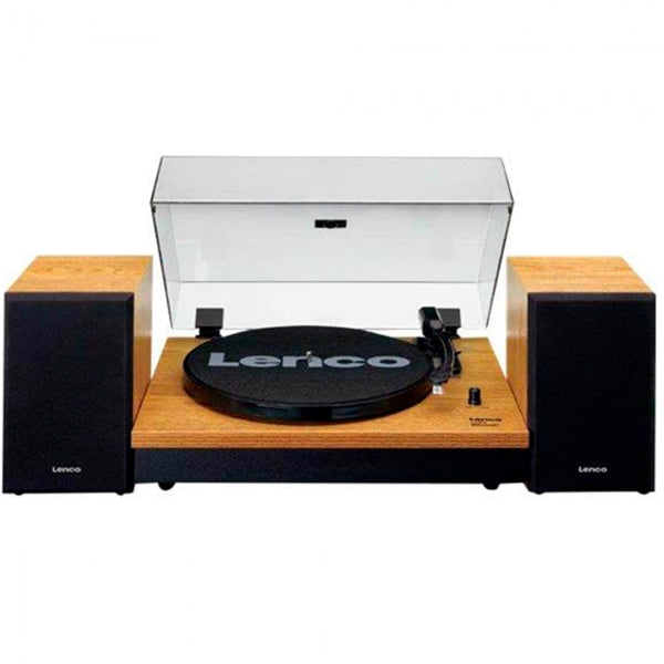 LENCO GIRA-DISCOS VINYL C\ BLUETOOTH E CONJUNTO DE COLUNAS MADEIRA