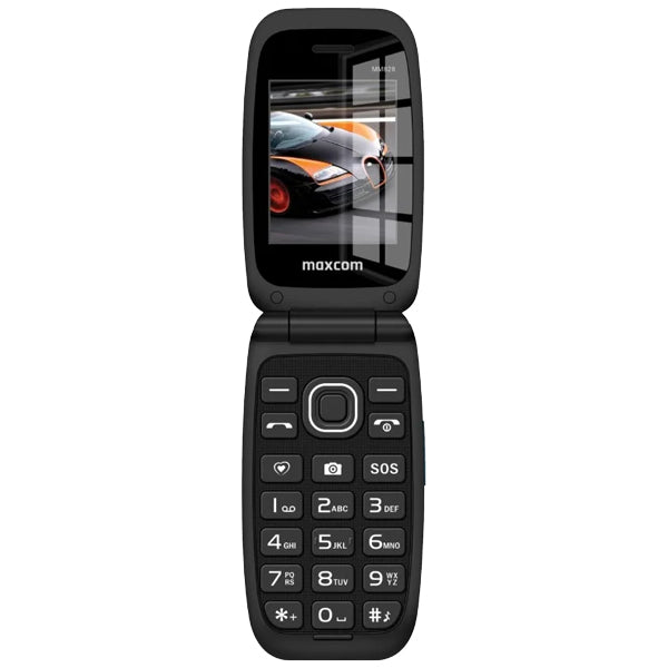 MAXCOM PHONE 4G DUAL SIM 2.4" CAMERA BOTAO SOS BLUE MM828
