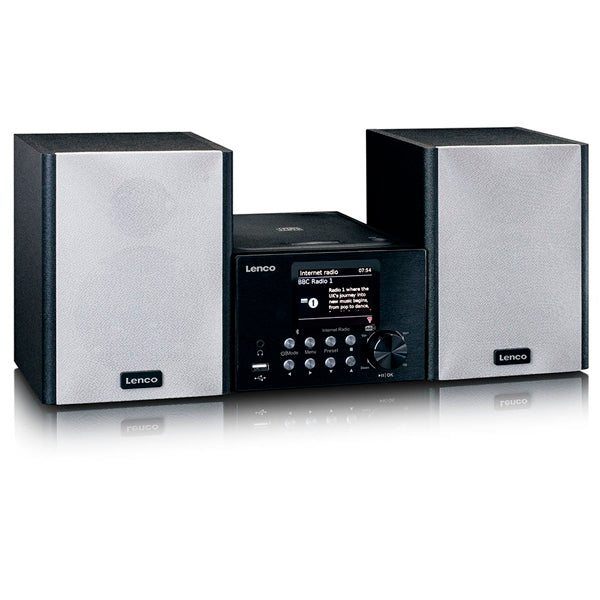 LENCO SISTEMA MICRO HI-FI C\ INTERNET/DAB+  FM RADIO / BLUTOOTH CD / MP3