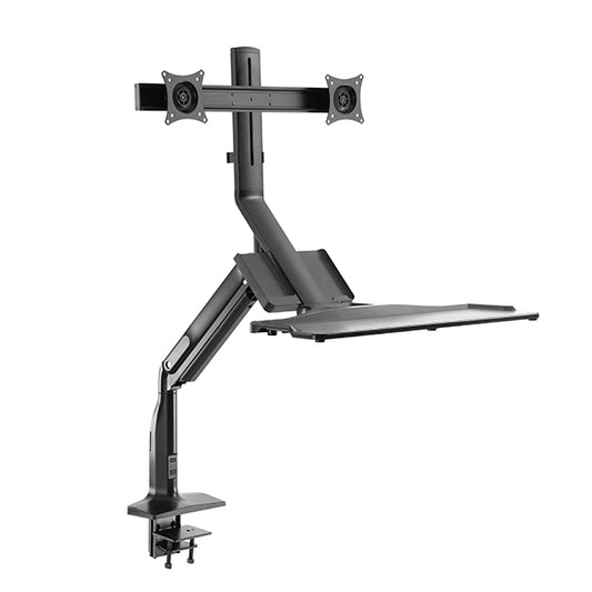 NAPOFIX SUPORTE SECRETARIA POSTO DE TRABALHO 2 MONITORES 17">27" SW6200