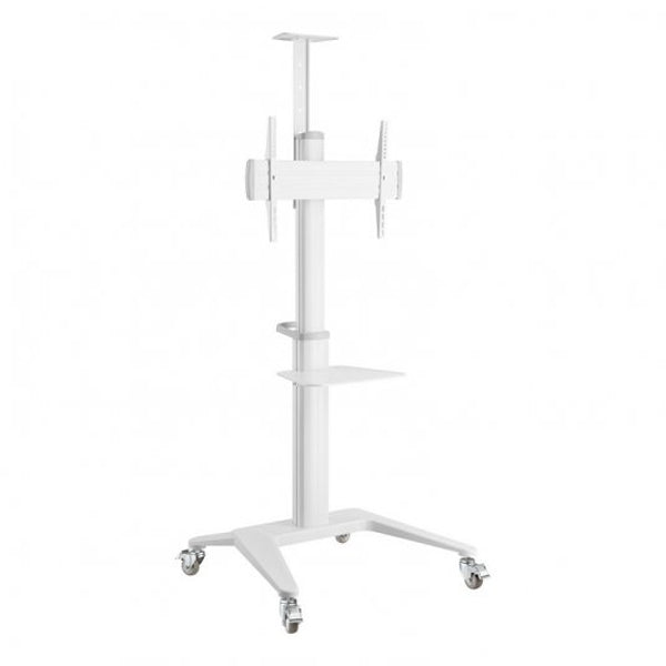NAPOFIX SUPORTE CHAO MOVEL HORIZONTAL/VERTICAL 37">70" BRANCO VWA1125W STOCK