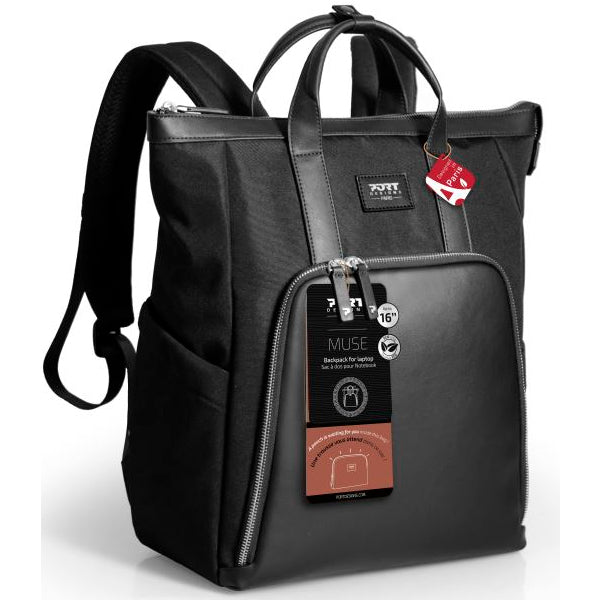 PORT MALA TOTE MUSE 16" INCLUI ESTOJO BLACK