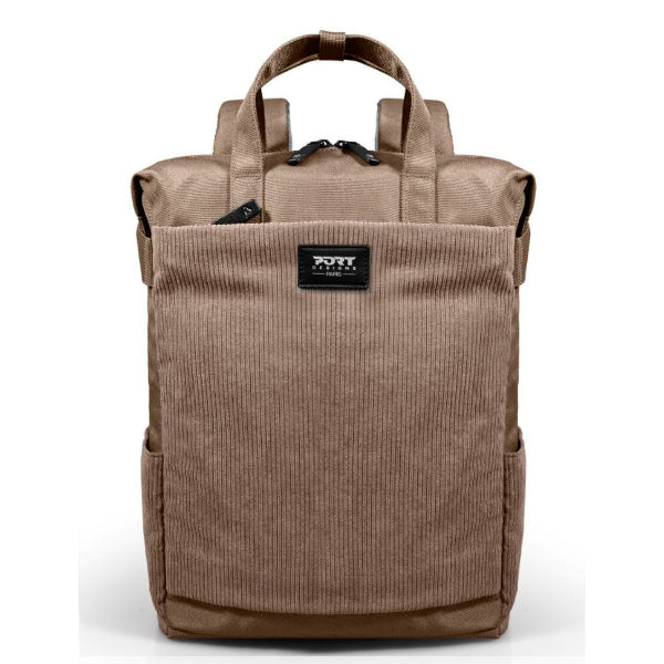 PORT MOCHILA MILANO II ECO TOTE 16" DESERT BROWN