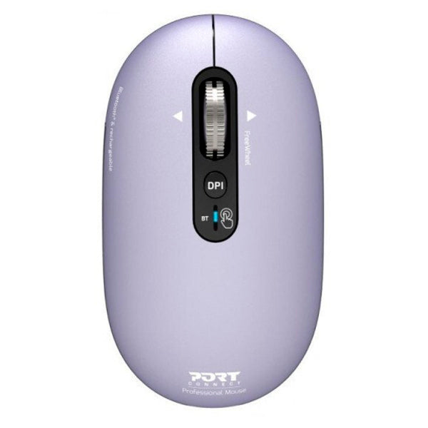 PORT RATO BLUETOOTH BATERIA PURE MAC SCROLL MAGNETICO IRIS 3200DPI