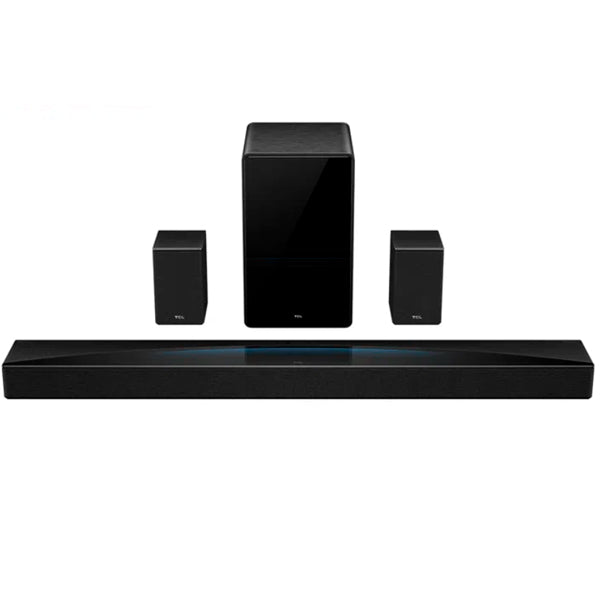 TCL SOUNDBAR 7.1.4 860W RAYDANZ DTS:X AIRPLAY BLUETOOTH WIRELESS Q85HE