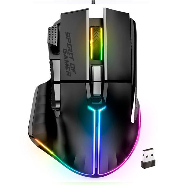 SPIRIT OF GAMER RATO WIRELESS & BLUETOOTH PRO M5 GAMING RGB