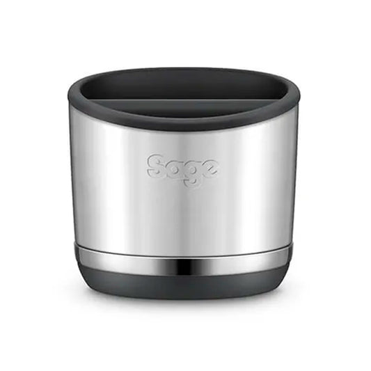 SAGE CAIXA BORRAS CAFE THE KNOCK BOX 10 BRUSHED STAINLESS STEEL