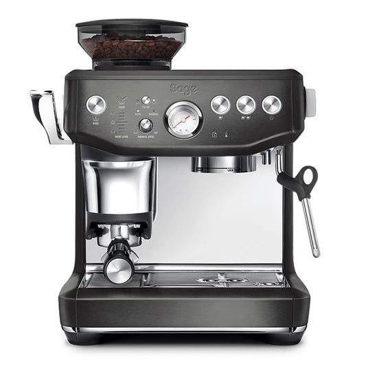 SAGE MAQUINA CAFE THE BARISTA EXPRESS IMPRESS BLACK STAINLESS STEEL