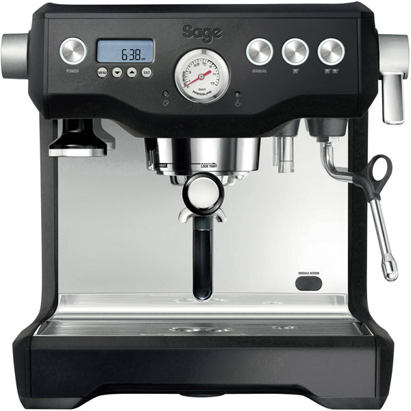 SAGE MAQUINA CAFE THE DUAL BOILER BLACK TRUFFLE