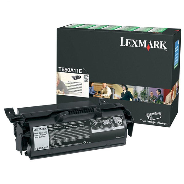 LEXMARK TONER PRETO ELEV CAP C/RET T65X CORP 25K