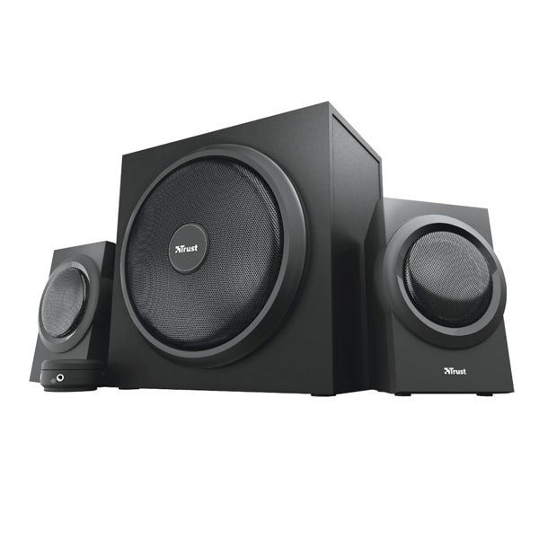 TRUST COLUNAS YURI 2.1 60W RMS BLACK