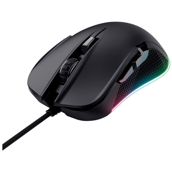 TRUST RATO GAMING GXT922 YBAR BLACK 7200DPI