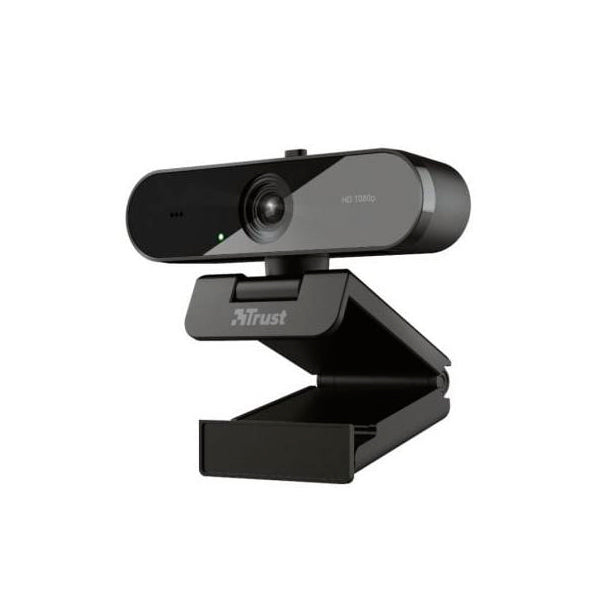 TRUST WEBCAM TW-200 FULL HD G. ANGULAR MIC LONGO ALCANCE PRETA KAMIKAZE