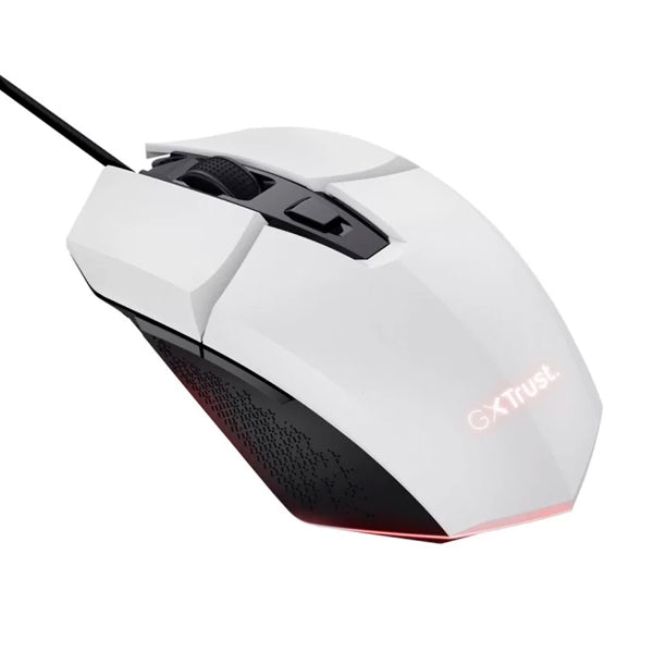 TRUST RATO GAMING GXT109W FELOX BRANCO 6400DPI KAMIKAZE