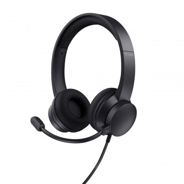 TRUST HEADSET HS-260 NOISE CANCEL USB & USB-C BROWN BOX KAMIKAZE