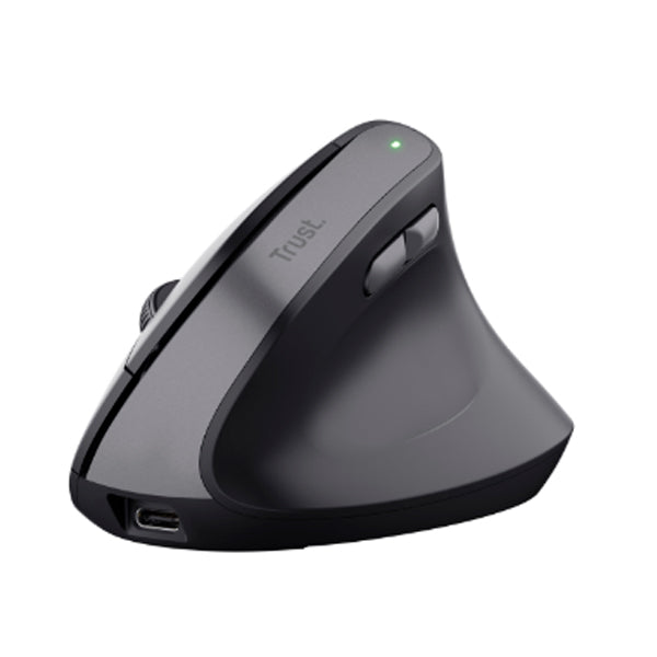 TRUST RATO WIRELESS TM-270 VERTICAL BATERIA BROWN BOX PRETO 2400DPI KAMIKAZE