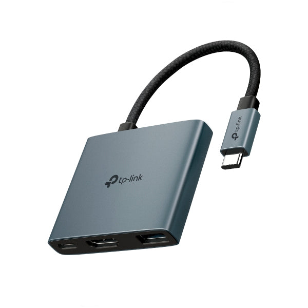 TP-LINK HUB USB-C 3 EM 1 PORT USB3.0 + 1 HDMI + 1 USB-C PD 100W