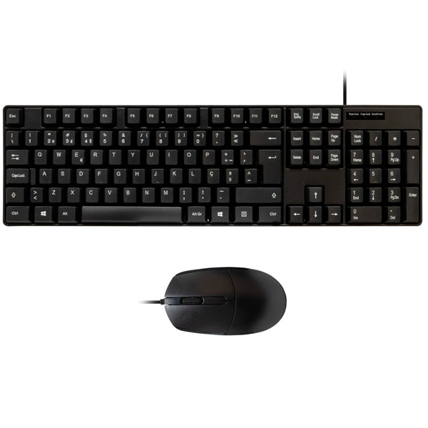 UNYKA TECLADO & RATO 1200 DPI BALCK