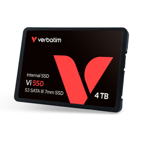 VERBATIM SSD VI550 4TB SATA 3 (7MM HEIGHT) 2.5" 550 MB/SEG